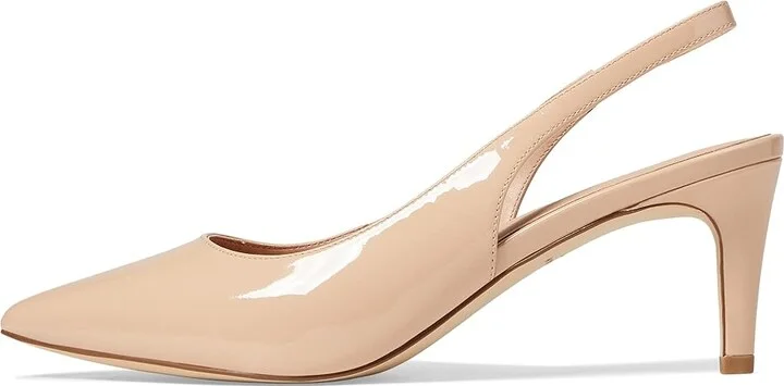 Cole Haan Vandam Sling Back Pump 65 mm Women's Shoes Brush Patent : 10.5 B - Medium, Leather - Image 5