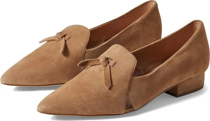Cole Haan Viola Skimmer Women's Shoes Light Whiskey Suede : 11 B - Medium