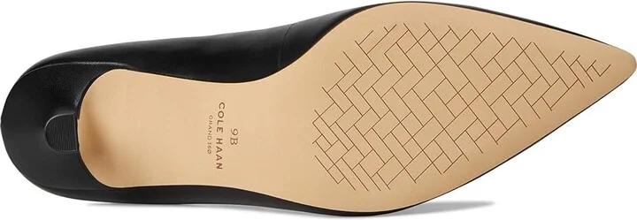 Cole Haan Vivica Pointed Toe Pumps High Women's Heels Black Leather : 8.5 B - Medium - Image 3
