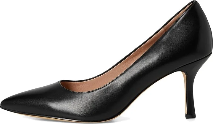 Cole Haan Vivica Pointed Toe Pumps High Women's Heels Black Leather : 8.5 B - Medium - Image 6