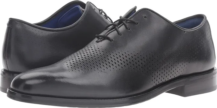 Cole Haan Washington Grand Laser Wing Oxford Men's Lace up casual Shoes Black : 10.5 D - Medium, Leather