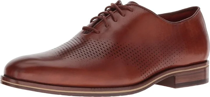 Cole Haan Washington Grand Laser Wing Oxford Men's Lace up casual Shoes British Tan/Lava Energy : 10 D - Medium, Leather - Image 2