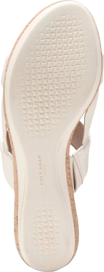 Cole Haan Women's Aislin Wedge Sandals - Ivory Leather, Natural Cork - Image 5