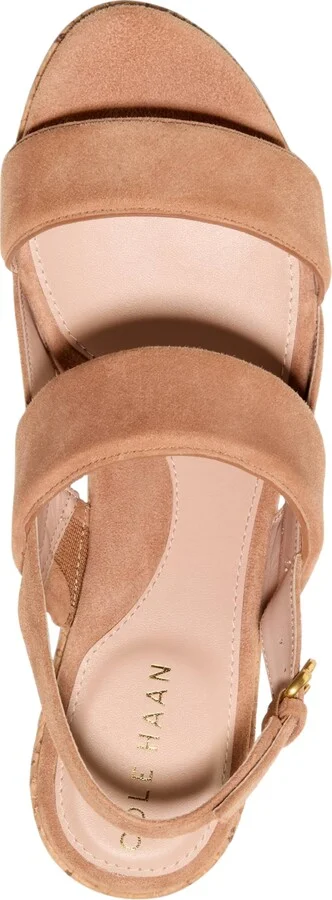 Cole Haan Women's Aislin Wedge Sandals - Ivory Leather, Natural Cork - Image 8