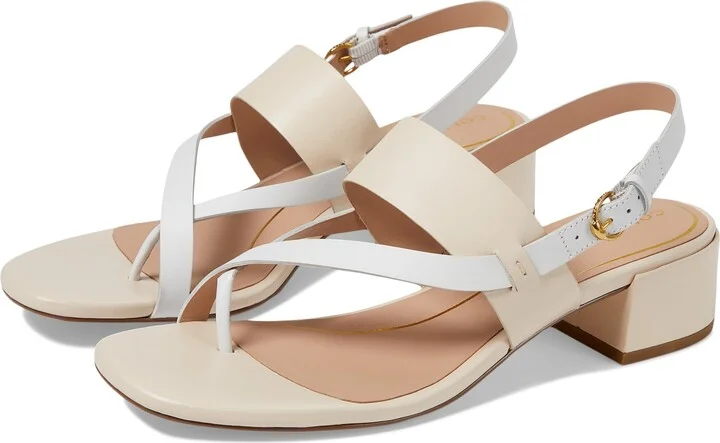 Sandollar/White Leather