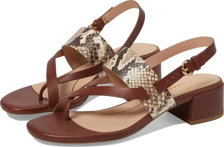 Cole Haan Women's Anica Lux Block Heel Heeled Sandal
