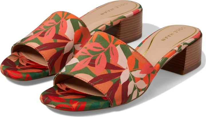 Cole Haan Women's Calli Single Band Block Heel Sandal 40 mm Heeled