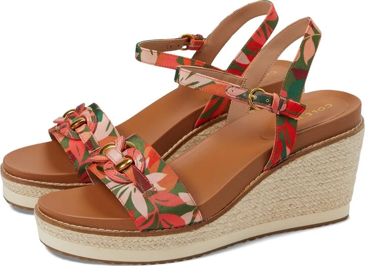 Cole Haan Women's Cloudfeel Espadrille Link Wedge Sandal