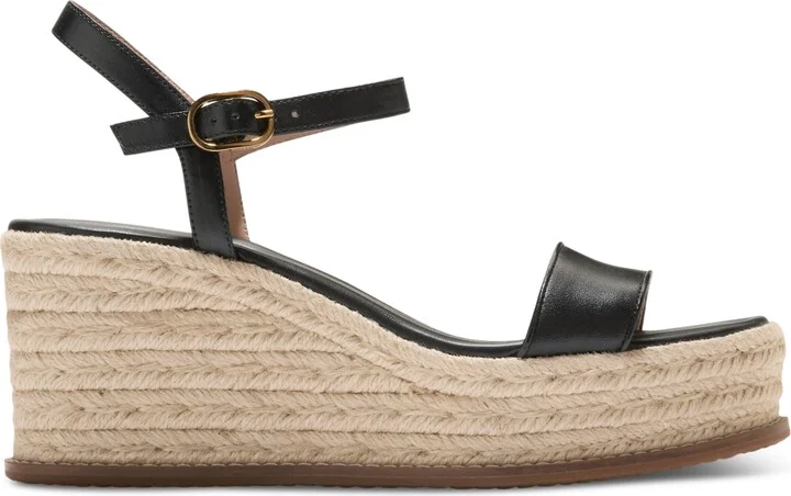 Cole Haan Women's Cloudfeel Keeton Espadrille Flatform Wedge Sandals - Image 2