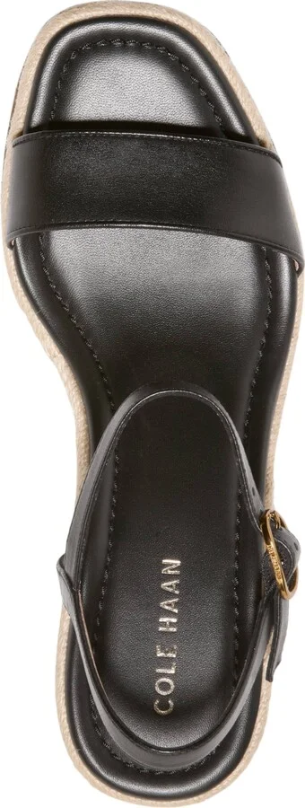 Cole Haan Women's Cloudfeel Keeton Espadrille Flatform Wedge Sandals - Image 4