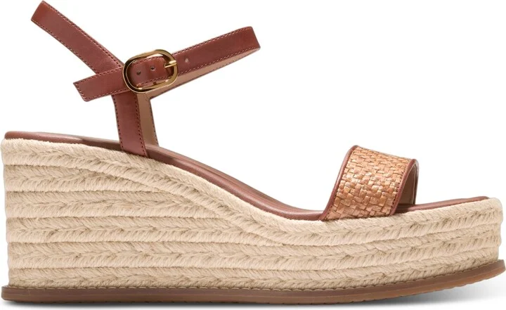 Cole Haan Women's Cloudfeel Keeton Espadrille Flatform Wedge Sandals - Image 6