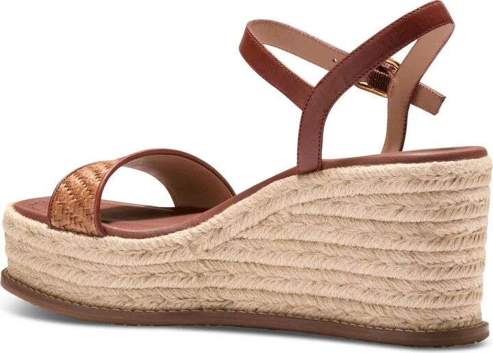 Cole Haan Women's Cloudfeel Keeton Espadrille Flatform Wedge Sandals - Image 7