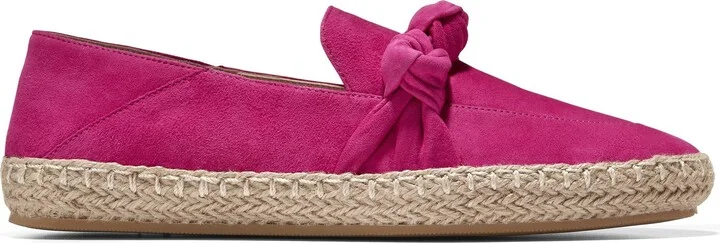 Pink Peacock Suede/Nat Jute