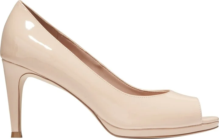 Cole Haan Women's DRADO PEEP Toe Platform Pump 80MM