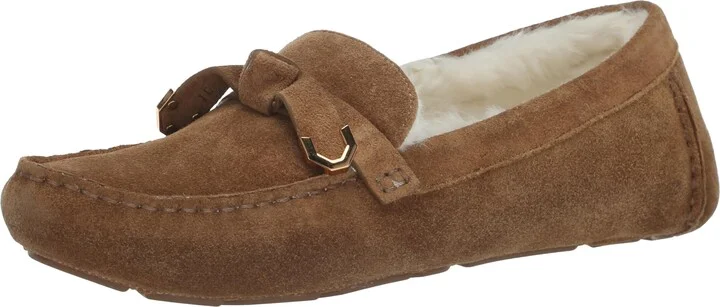 Golden Toffee Suede/Faux Fur
