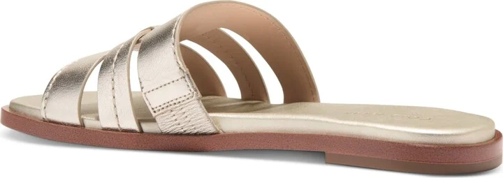 Cole Haan Women's Flynn Slotted Slide Flat Sandals - Image 3