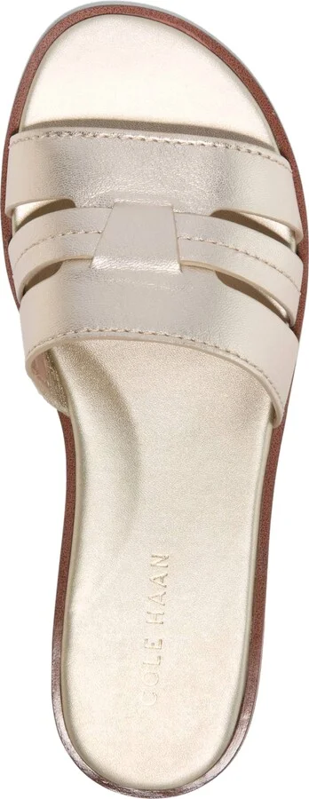 Cole Haan Women's Flynn Slotted Slide Flat Sandals - Image 4