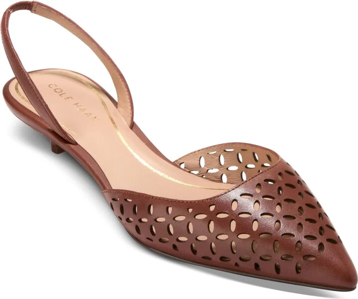 Dark Cuoio Perforated Leather