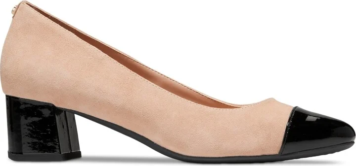 Cole Haan Women's Go-To Block Heel Pumps - Brush, Black - Image 2
