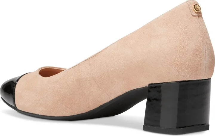 Cole Haan Women's Go-To Block Heel Pumps - Brush, Black - Image 3