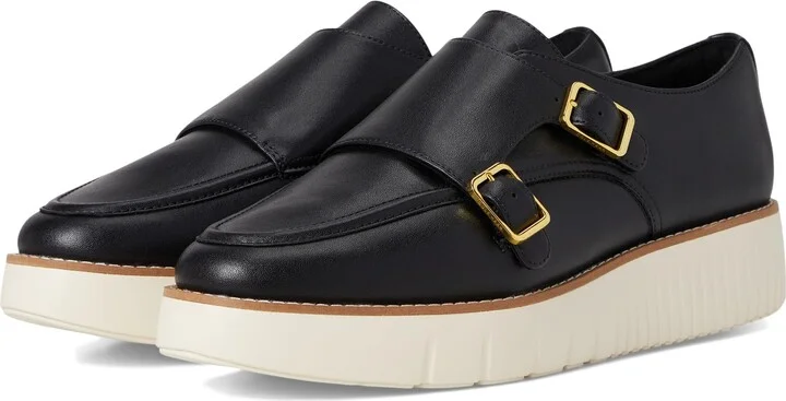 Cole Haan Women's Grand City Platform Monk Strap Oxford