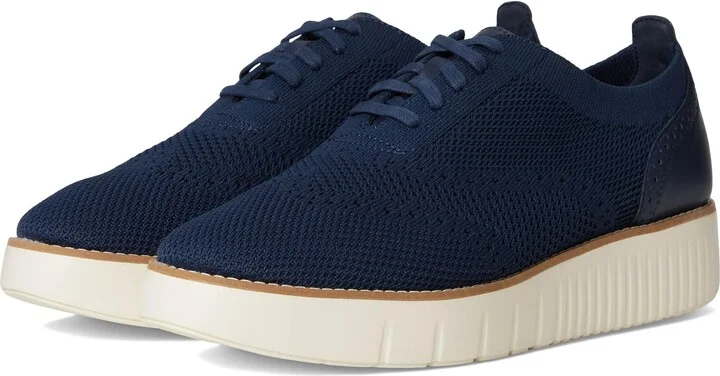 Navy Knit/Ivory