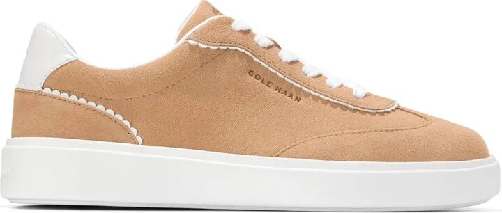 Cole Haan Women's Grand Crosscourt Arlowe Sneakers - Ivory, Black Leather - Image 6