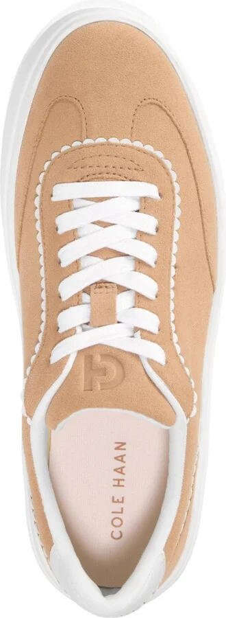 Cole Haan Women's Grand Crosscourt Arlowe Sneakers - Ivory, Black Leather - Image 7