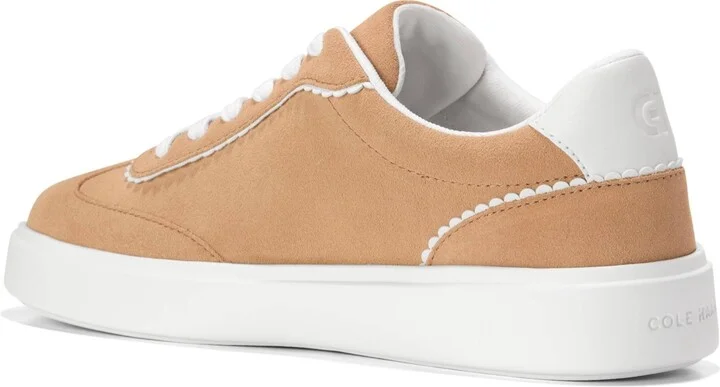 Cole Haan Women's Grand Crosscourt Arlowe Sneakers - Ivory, Black Leather - Image 8