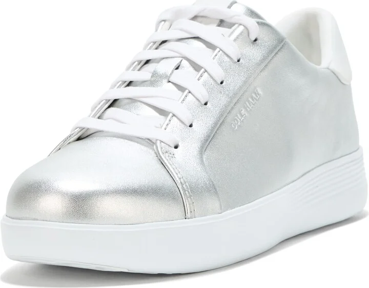 Silver Metallic/White