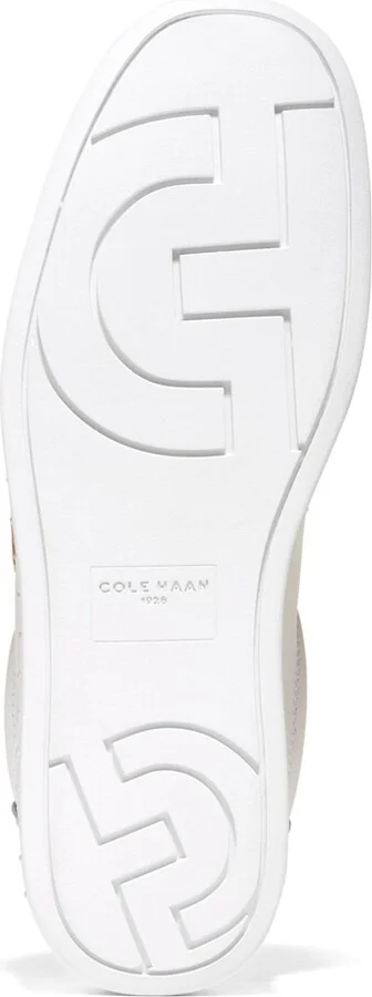 Cole Haan Women's GrandPrÃ¸ Acelia Sneakers - White, Silver Birch Suede - Image 5