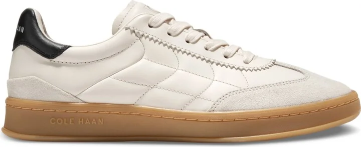 Cole Haan Women's GRANDPRÃ Breakaway Lace-Up Low-Top Sneakers - Ivory, Gum - Image 3