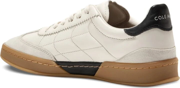 Cole Haan Women's GRANDPRÃ Breakaway Lace-Up Low-Top Sneakers - Ivory, Gum - Image 4