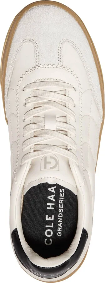 Cole Haan Women's GRANDPRÃ Breakaway Lace-Up Low-Top Sneakers - Ivory, Gum - Image 5