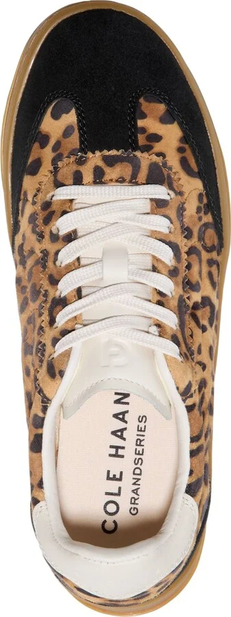 Cole Haan Women's GRANDPRÃ Breakaway Lace-Up Low-Top Sneakers - Ivory, Gum - Image 9