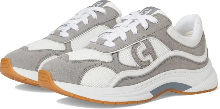 White Leather/Frost Gray Suede
