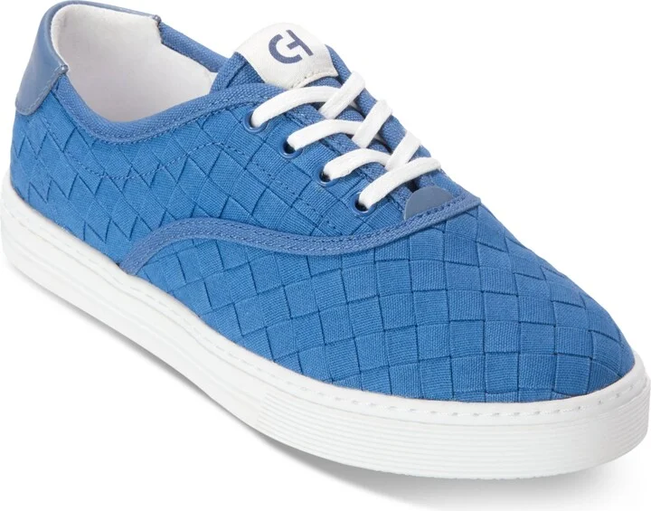 Dutch Blue Woven Canvas