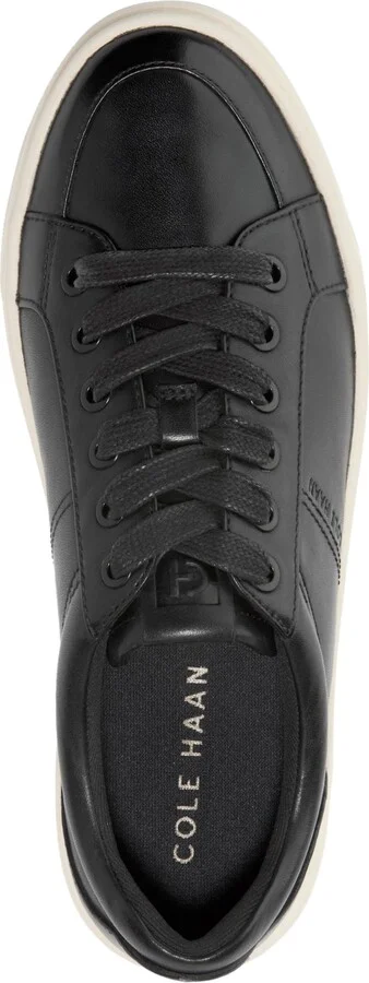 Cole Haan Women's Grandpro Max Platform Sneakers - Soft Gold Metallic, Ivory - Image 8