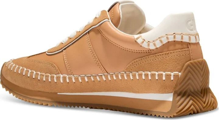 Cole Haan Women's Grandpro Premier Runner Sneakers - Biscuit, Suede, Ivory - Image 3