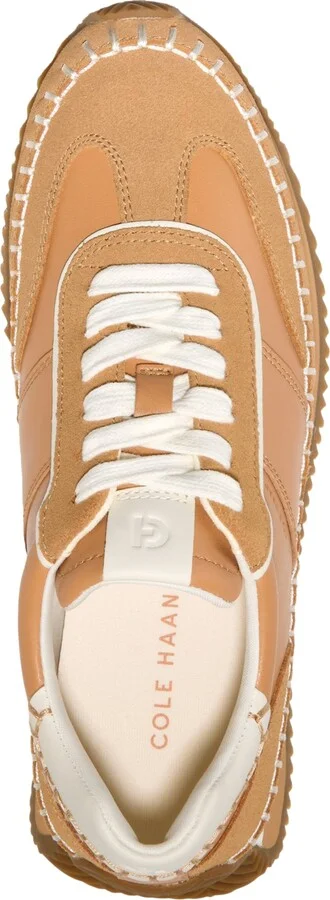Cole Haan Women's Grandpro Premier Runner Sneakers - Biscuit, Suede, Ivory - Image 4
