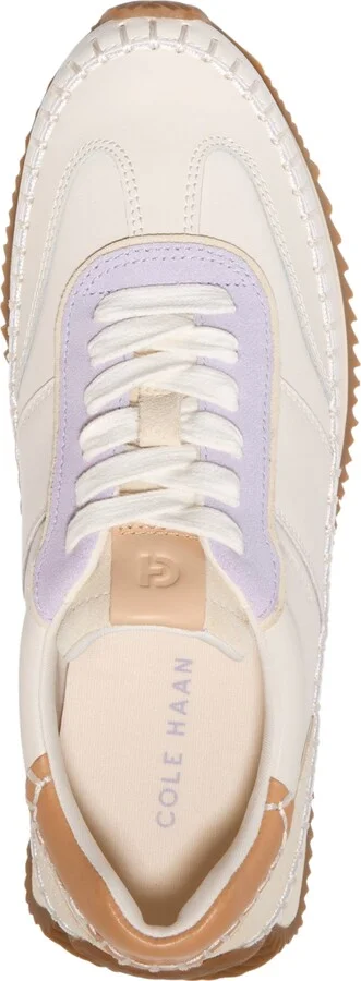 Cole Haan Women's Grandpro Premier Runner Sneakers - Biscuit, Suede, Ivory - Image 8