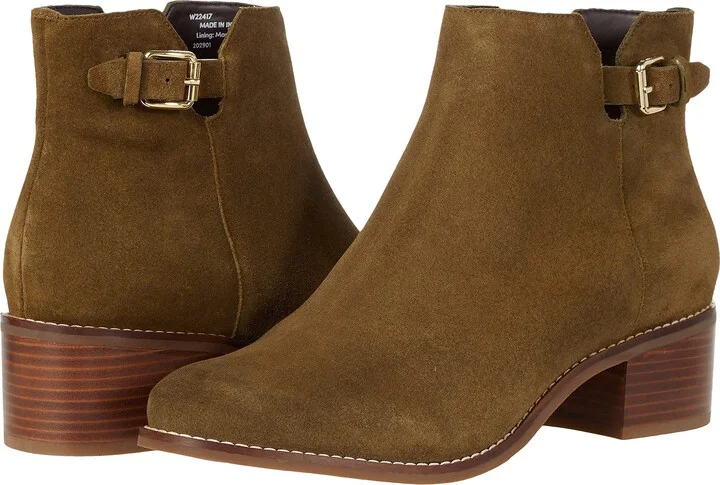 Dark Olive Suede