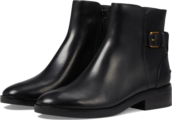 COLE HAAN Women's Hampshire Buckle Bootie Fashion Boot