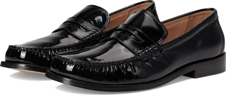 Blk Crinkle Pat