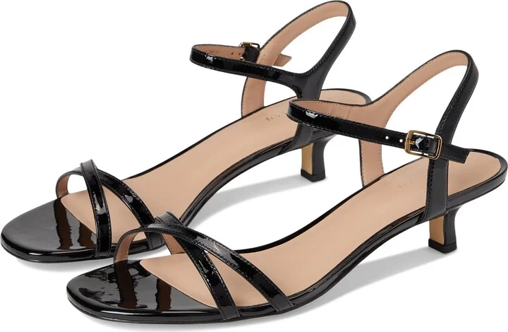 Cole Haan Women's Leni Kitten Heel Strappy 40MM Heeled Sandal