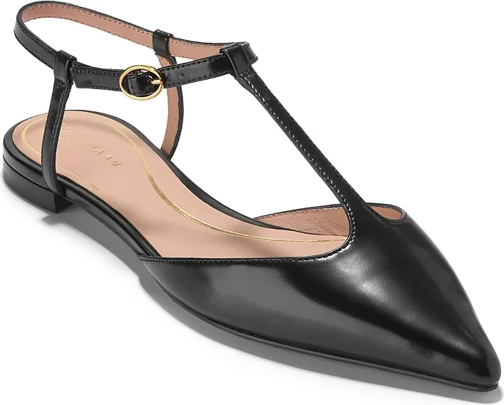 Cole Haan Women's Marlah T Strap Ballet Flats