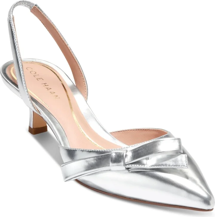 Cole Haan Women's Noella Bow Slingback Pumps