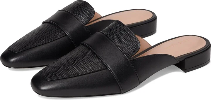 Black Leather/Lizard