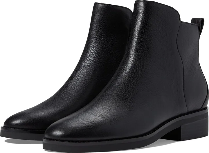 Black Leather W/Black Outsole