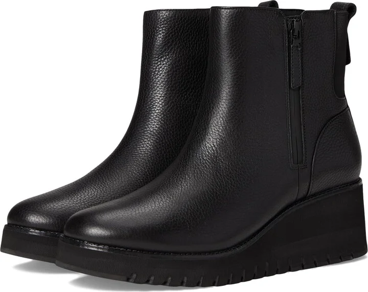 Cole Haan Women's Zerogrand City Wedge Side Zip Boot Ankle